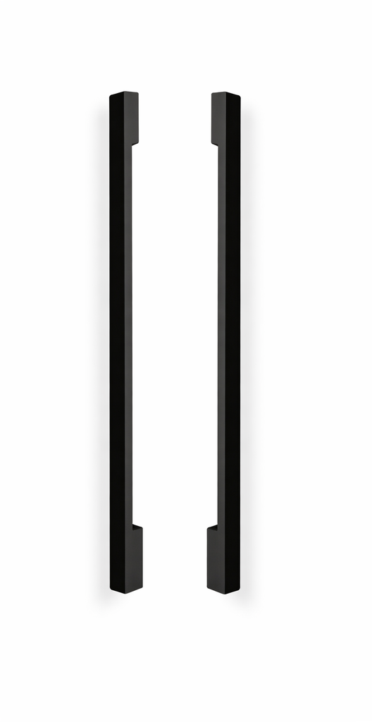 POIGNÉE DE PORTE EN ALUMINIUM MODÈLE PL 12 ⧄ 20/80 - paire