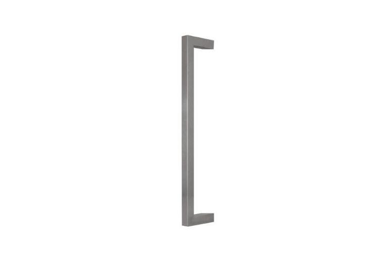 INOX DOOR HANDLE MODEL U90°KS 01 ⧄ 30/30 - single piece