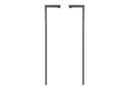 INOX DOOR HANDLE MODEL DK 04 ⧄ 30/30 - pair