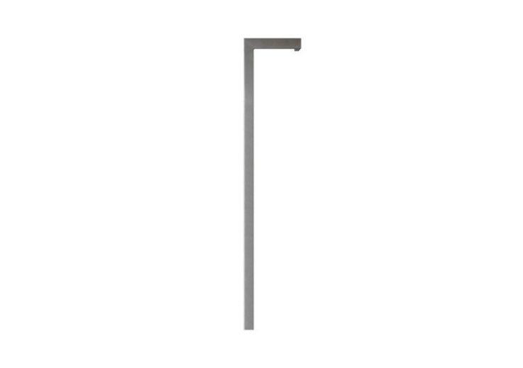 [328000 LI.] INOX DOOR HANDLE MODEL DK 06 ⧄ 40/20 - single piece (Left-handed)