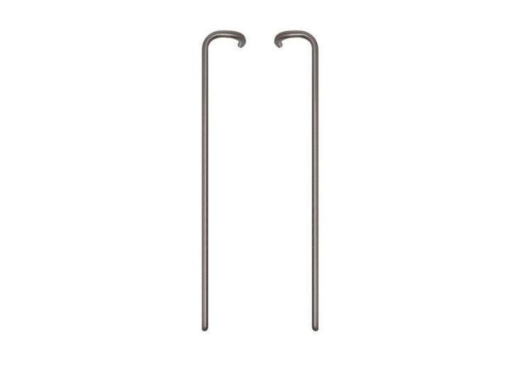 [300425.LI] INOX DOOR HANDLE MODEL Z Ø 32 - pair (Left-handed)