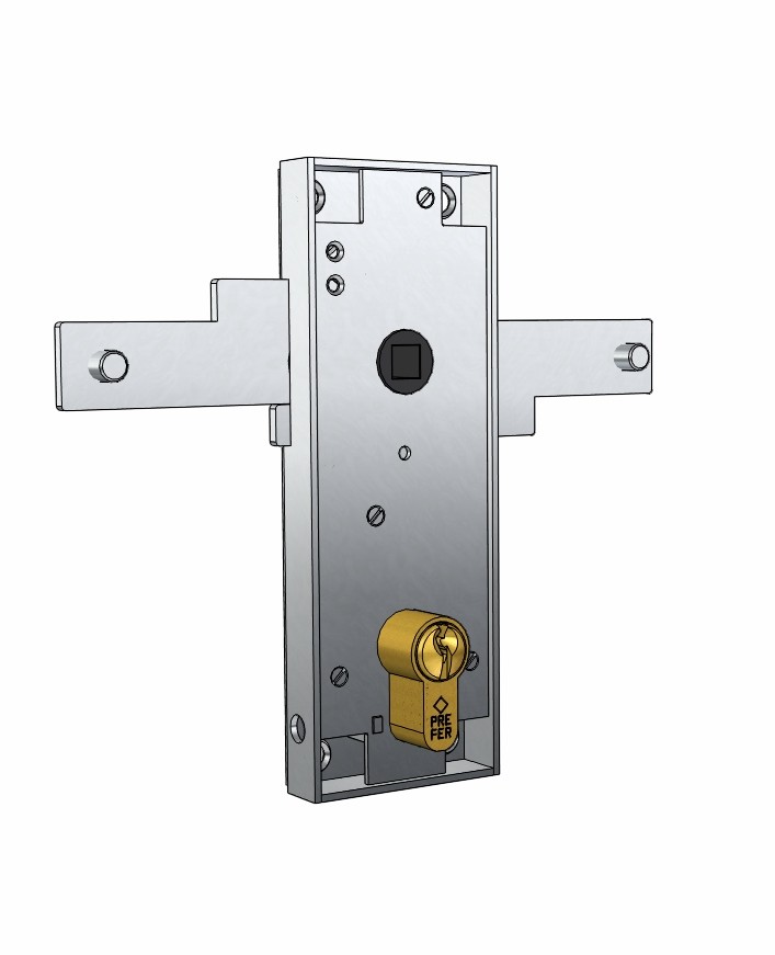 [6562.081Z.0000] PREFER SERIE 6562/6563 SLOT VOOR GARAGEPOORT (Zonder veer)