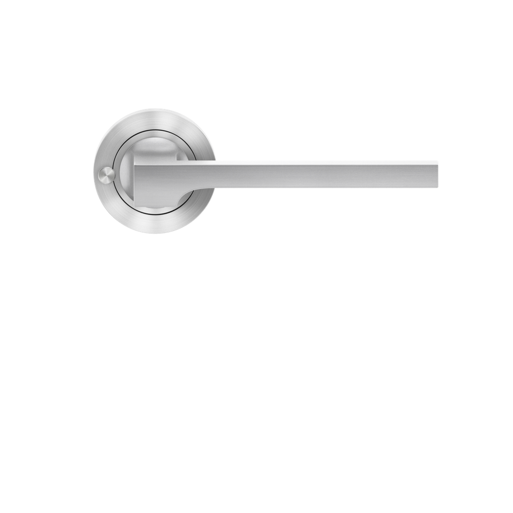 [ER57 S9 71] KARCHER DESIGN KD COMFORT SOHO ER57 KRUKKENPAAR OP ROZET (brushed stainless steel)