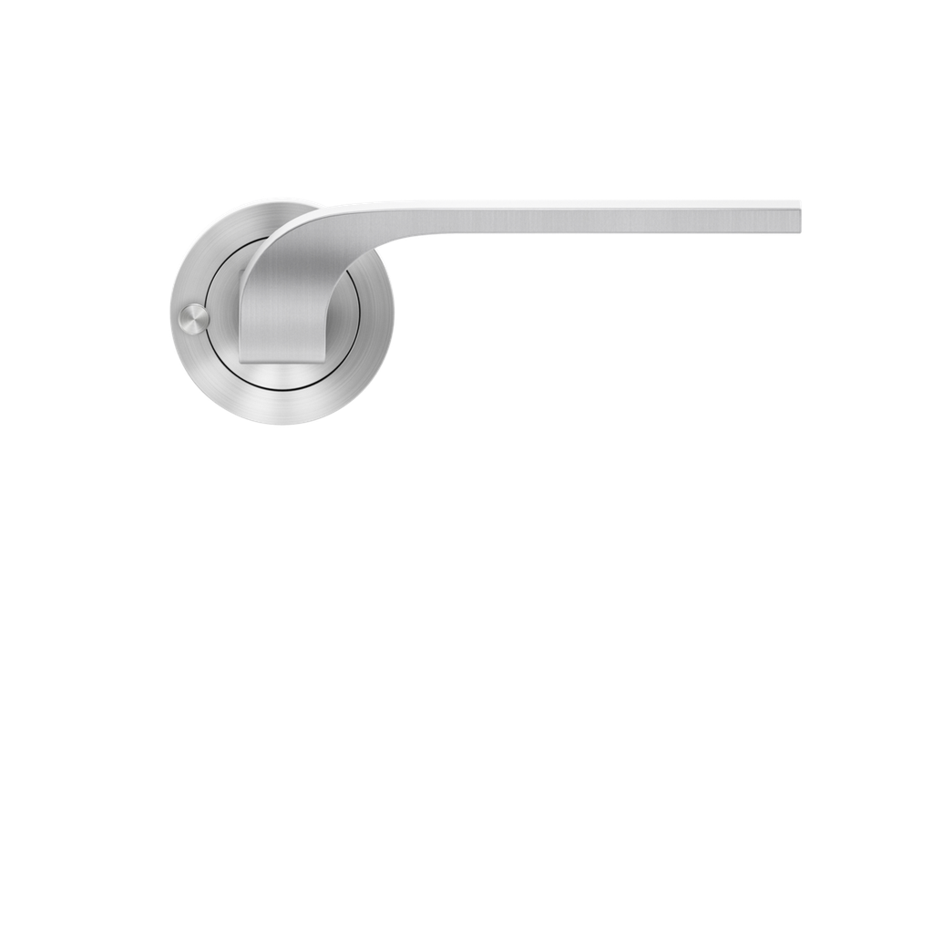 [ER87 S9 71] KARCHER DESIGN KD COMFORT LAS VEGAS ER87 KRUKKENPAAR OP ROZET (brushed stainless steel)