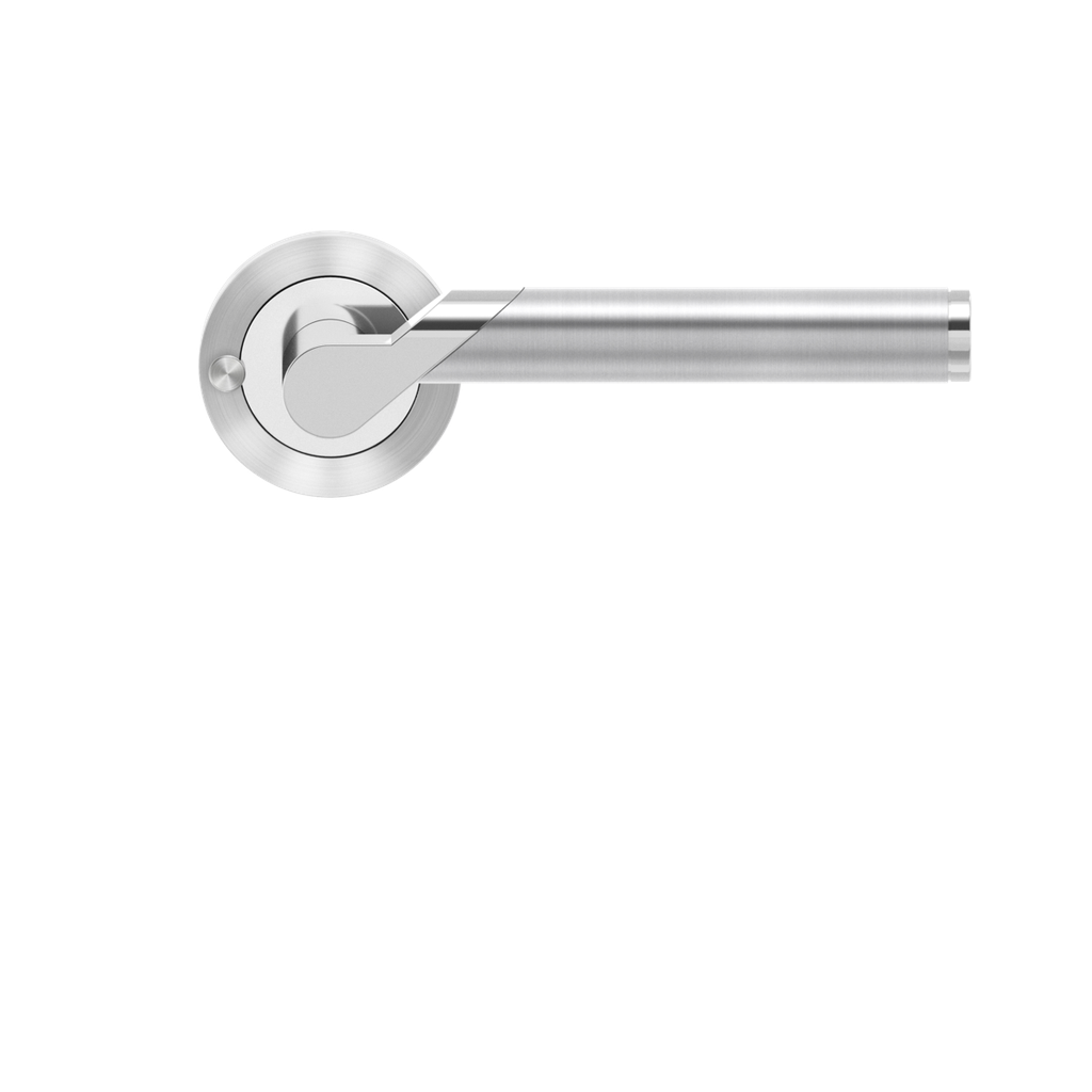 [R38 S9 65] KARCHER DESIGN KD COMFORT STARLIGHT R38 KRUKKENPAAR OP ROZET (Roestvrij staal / Inox Gepolijst/geborsteld)