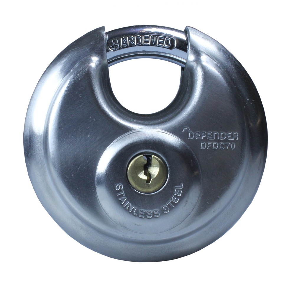 [DFDC70] SQUIRE DEFENDER ROND Ø70 DISCUS HANGSLOT (Keyed different (KD))