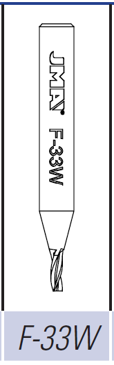 [FRESA F-33W] JMA F-33 FREES VOOR SLEUTELMACHINES (Widia (hardmetaal))