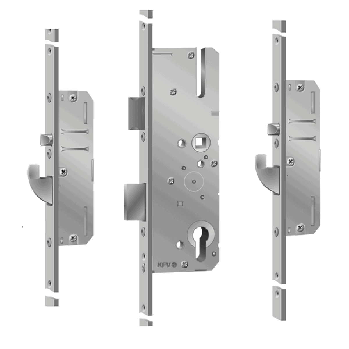 [5700365] KFV REEKS AS 2602 MEERPUNTSLOT MET HAAK-PIN COMBINATIE (55, Flat 16, Galvanised)