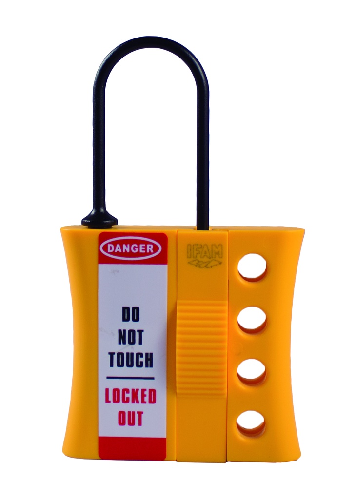 [090170] IFAM DIELECTRIC MULTI LOCKOUT PADLOCK CLAMP FOR 4 PADLOCKS (Ø 3)