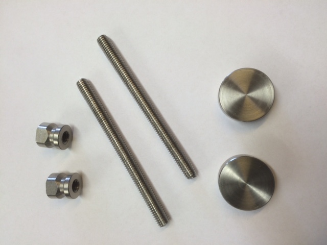 [111901/1] SPITZER BEVESTIGING GREEP (Through single-sided mounting)