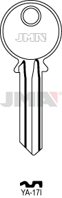 [YA-17I] JMA BRUTE SLEUTEL PROFIEL YA-17I