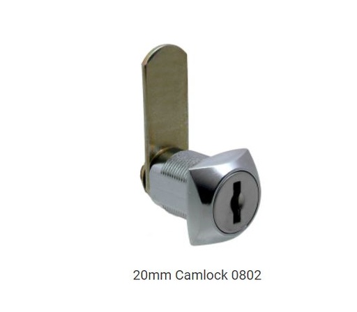 EURO-LOCKS SERIE 0802 SCHROEFCILINDER MET MOER