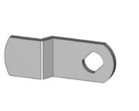 [2641.40102] JUNIE 2641 SLUITLIP VOOR SERRURE À CAME