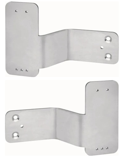 DENI MONTAGEPLAAT VOOR EXIT NOODDEURALARM ONDER EEN PANIEKSTANG