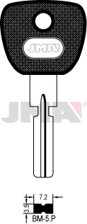 [BM-5.P] JMA BRUTE SLEUTEL PROFIEL BM-5P