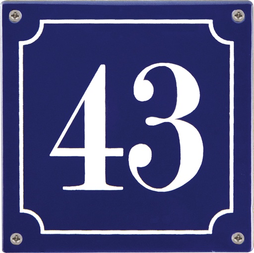 PERSONALISED ENAMEL NAME PLATE