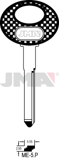 [ME-5.P] JMA BRUTE SLEUTEL PROFIEL ME-5P