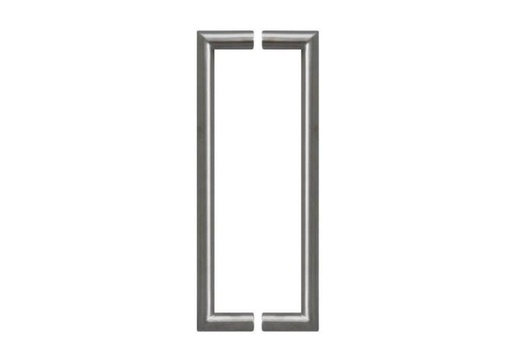 STAINLESS STEEL DOOR HANDLE MODEL U90° Ø 32 - pair