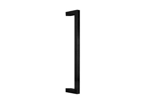 ALUMINIUM DOOR HANDLE MODEL U90°KS 01 ⧄ 30/30 - single piece