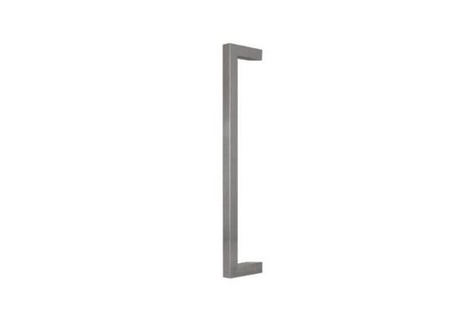 INOX DOOR HANDLE MODEL U90°KS 01 ⧄ 30/30 - single piece