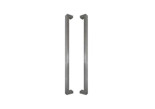 POIGNÉE DE PORTE EN INOX MODÈLE U90°K 03 ⧄ 40/20 - paire