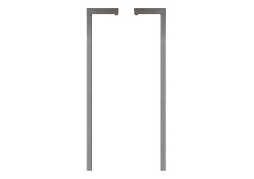 POIGNÉE DE PORTE EN INOX MODÈLE DK 06 ⧄ 40/20 - paire