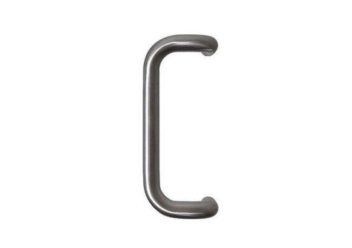 INOX DOOR HANDLE MODEL D Ø 25 - single piece