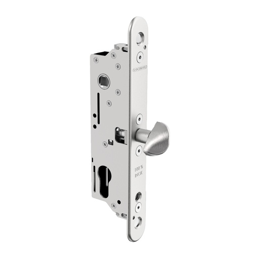 LOCINOX MORTICE LOCK FOR SLIDING GATES AND MORTICE LOCK KEEPER