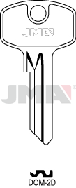 [DOM-2D] JMA BRUTE SLEUTEL PROFIEL DOM-2D (kopie)