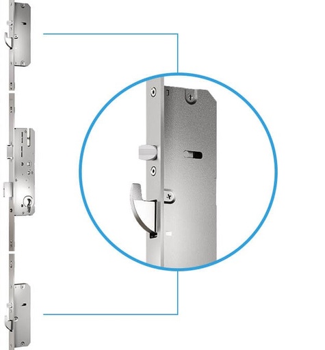 KFV REEKS AS/BS 2750 MEERPUNTSLOT MET DAGSCHOOT-HAAK COMBINATIE