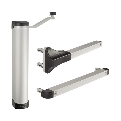 LOCINOX LION FERME-PORTAIL COMPACT ET POLYVALENT ADAPTÉ À TOUTES LES CONFIGURATIONS DE PORTAIL