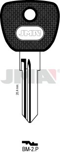 [BM-2.P] JMA BRUTE SLEUTEL PROFIEL BM-2P