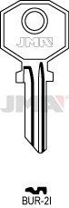 [BUR-2I] JMA BRUTE SLEUTEL PROFIEL BUR-2I