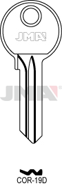 [COR-19D] JMA BRUTE SLEUTEL PROFIEL COR-19D