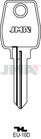 [EU-10D] JMA BRUTE SLEUTEL PROFIEL EU-10D