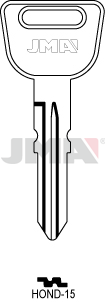 [HOND-15] JMA BRUTE SLEUTEL PROFIEL HOND-15