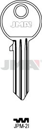 [JPM-2I] JMA BRUTE SLEUTEL PROFIEL JPM-2I