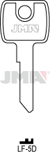 [LF-5D] JMA BRUTE SLEUTEL PROFIEL LF-5D