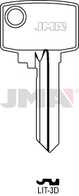 [LIT-3D] JMA BRUTE SLEUTEL PROFIEL LIT-3D