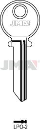 [LPO-2] JMA BRUTE SLEUTEL PROFIEL LPO-2