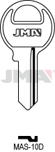 [MAS-10D] JMA BRUTE SLEUTEL PROFIEL MAS-10D