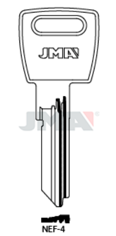 [NEF-4] JMA BRUTE SLEUTEL PROFIEL NEF-4